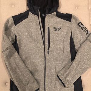 Reebok light Jacket w/hoodie